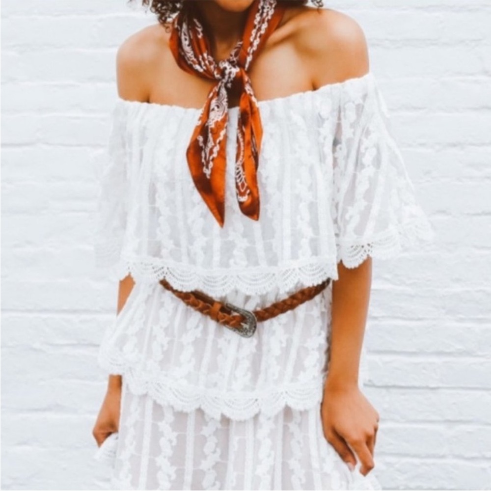 Worn Once! Show Me Your Mumu Lana Dress - Dainty Darling Crochet Lace